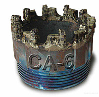 Коронки СА 6 (76 -172 мм)
