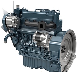 Дизельный двигатель KUBOTA V1505